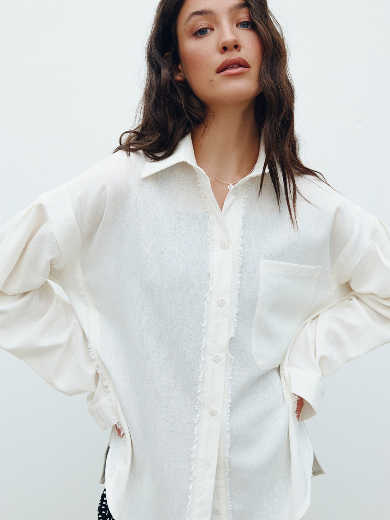 Рубашка повседневная RicaMare модель RM4193-10-24DB Фото