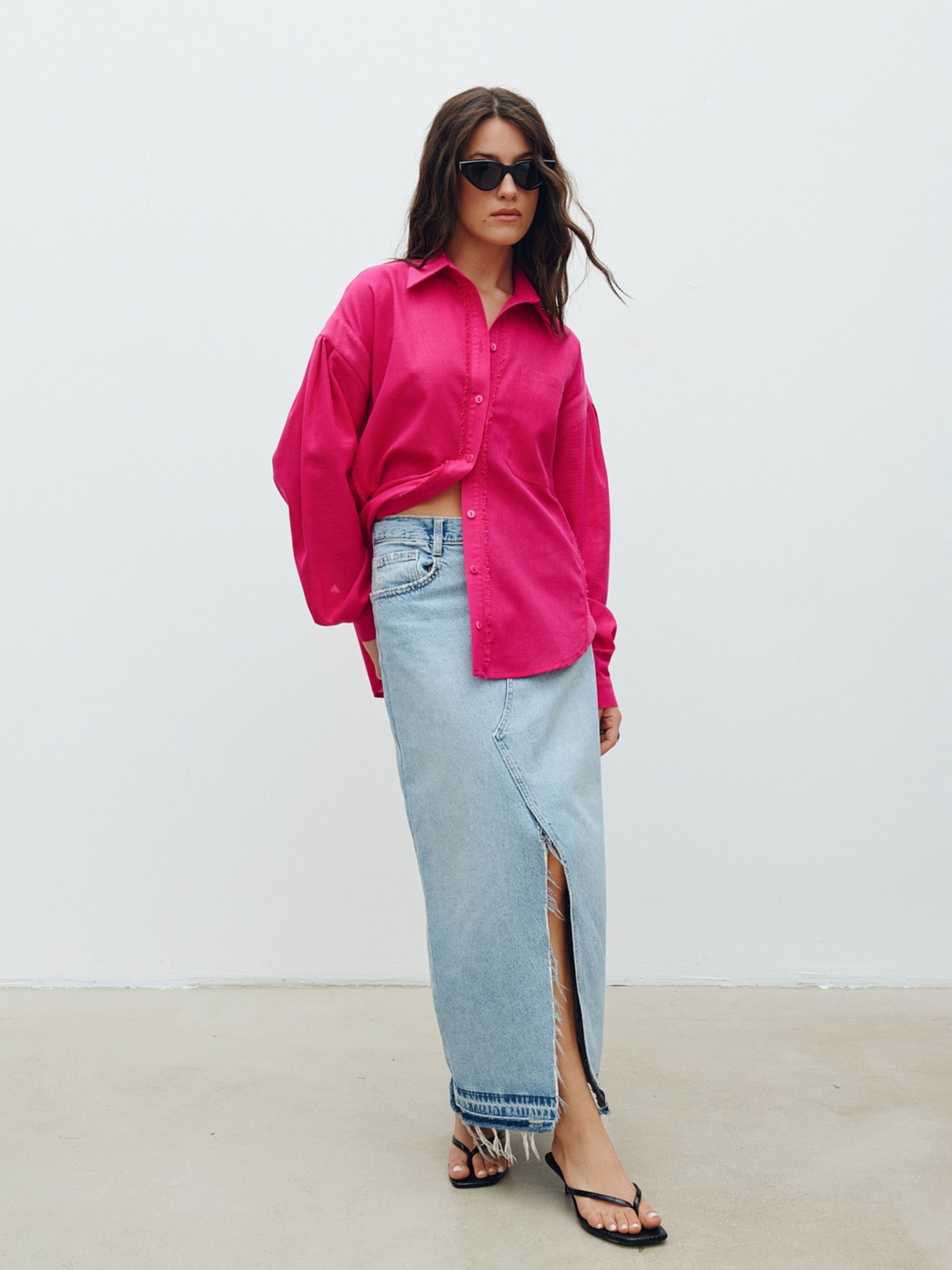 Рубашка RicaMare модель RM4193-11-24DB Фото