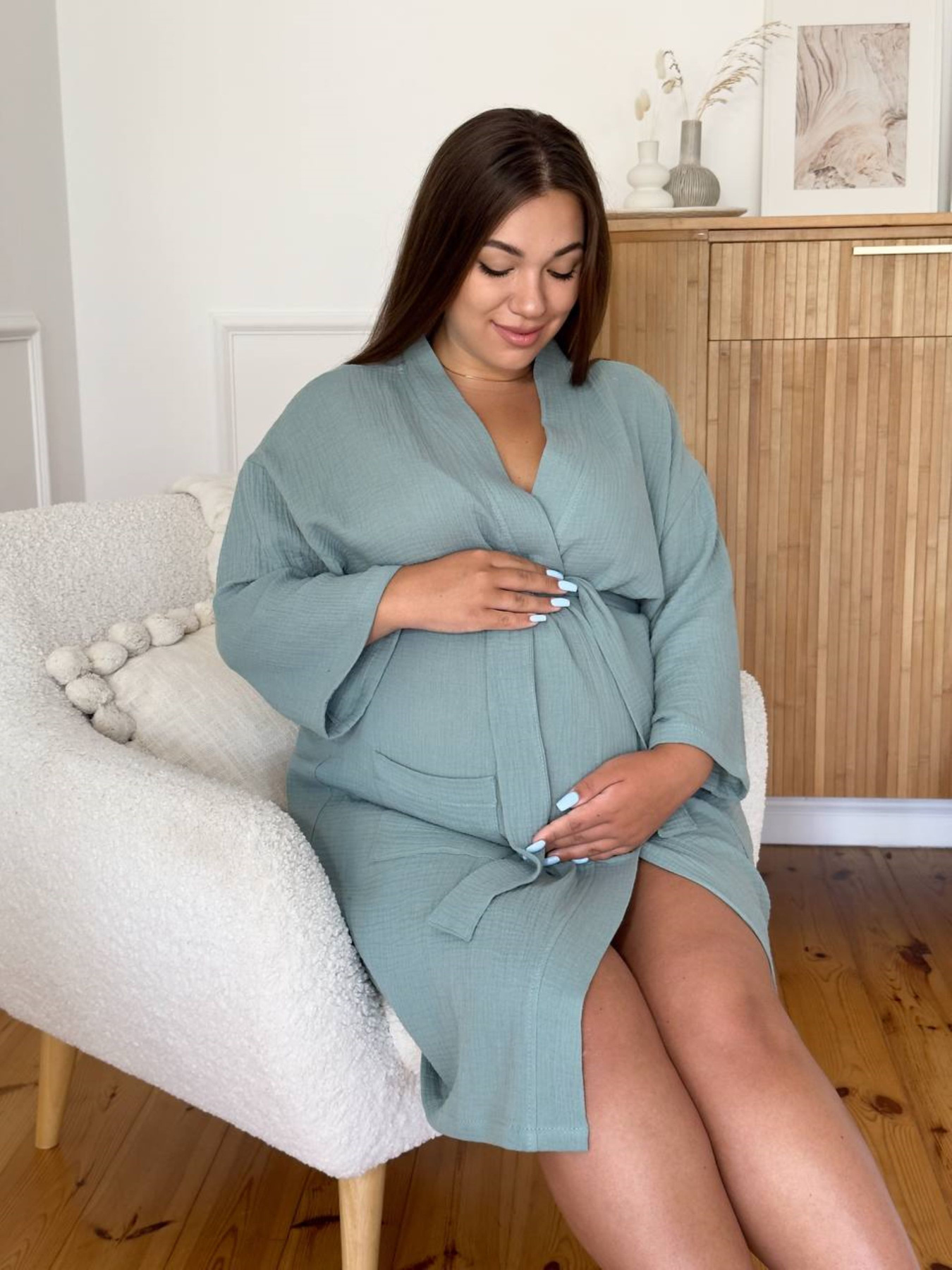 Халат Cosy модель P-?11 Халат Cosy модель P-?11 Фото