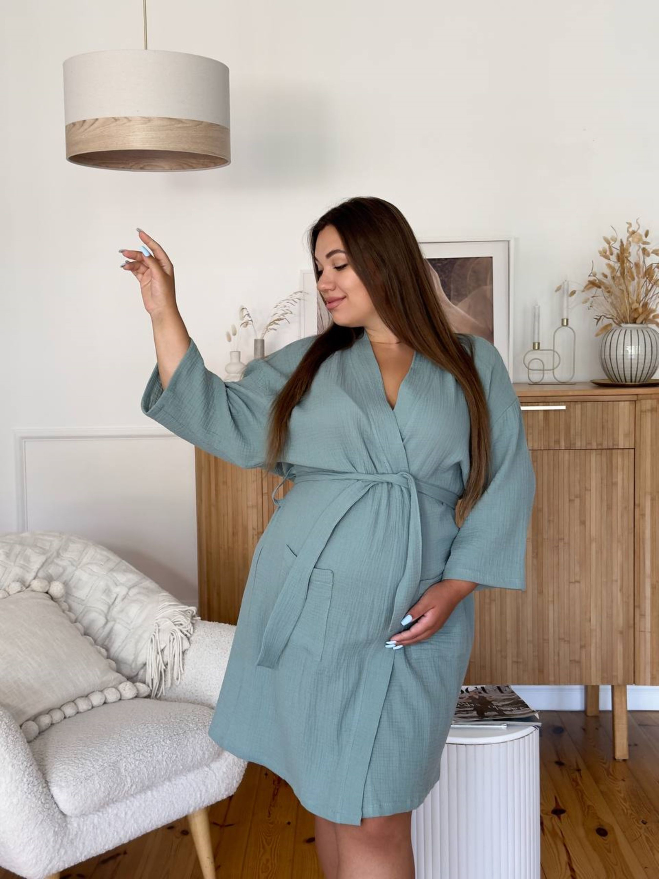 Халат Cosy модель P-?11 Халат Cosy модель P-?11 Фото