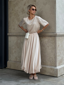 Юбки Jadone Fashion модель Beta_bej Фото
