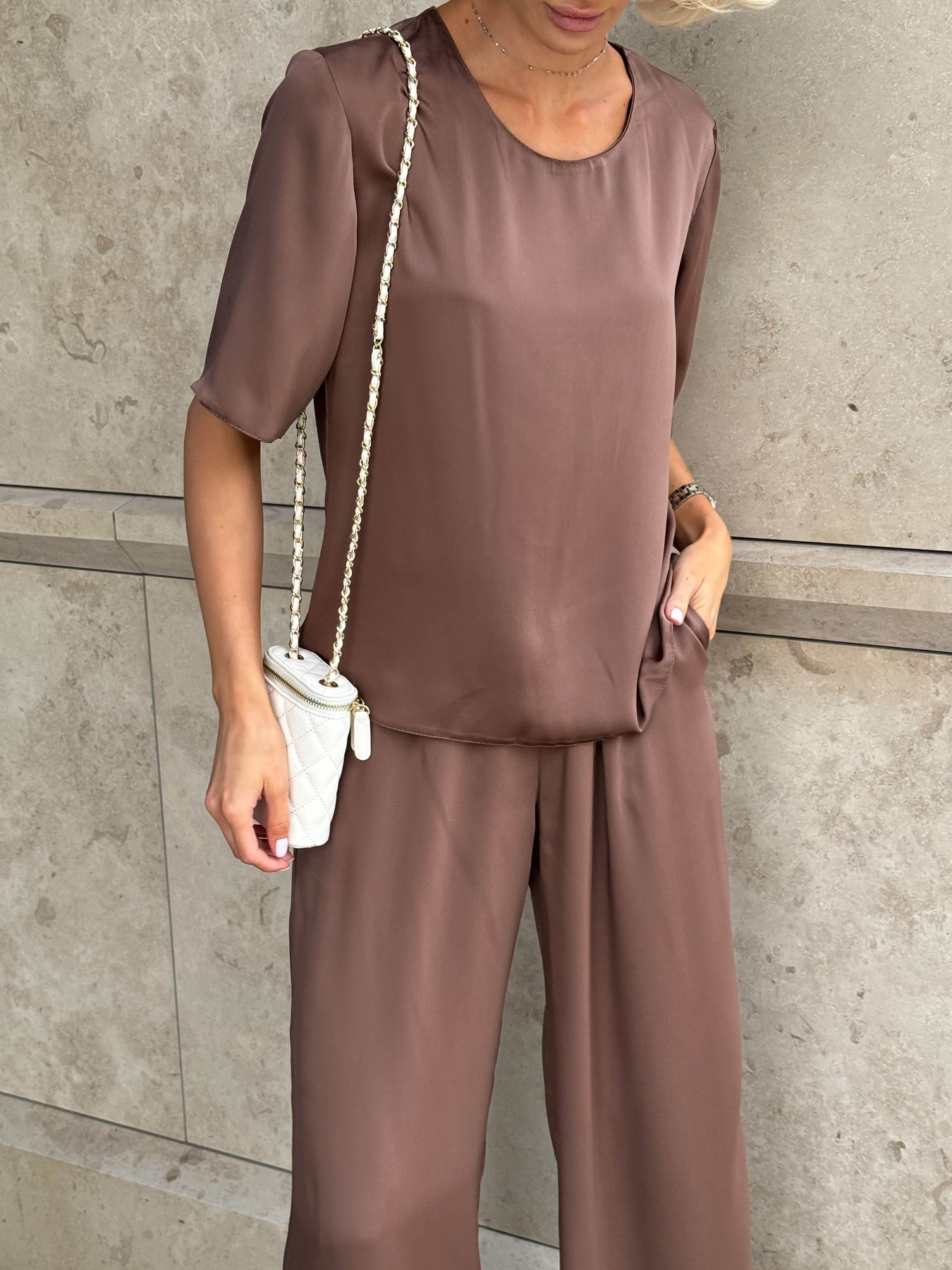 Блуза Jadone Fashion модель Kapriz_mokko Фото