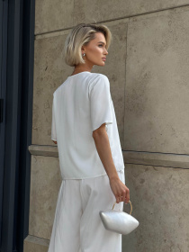 Блуза Jadone Fashion модель Kapriz_bila Фото