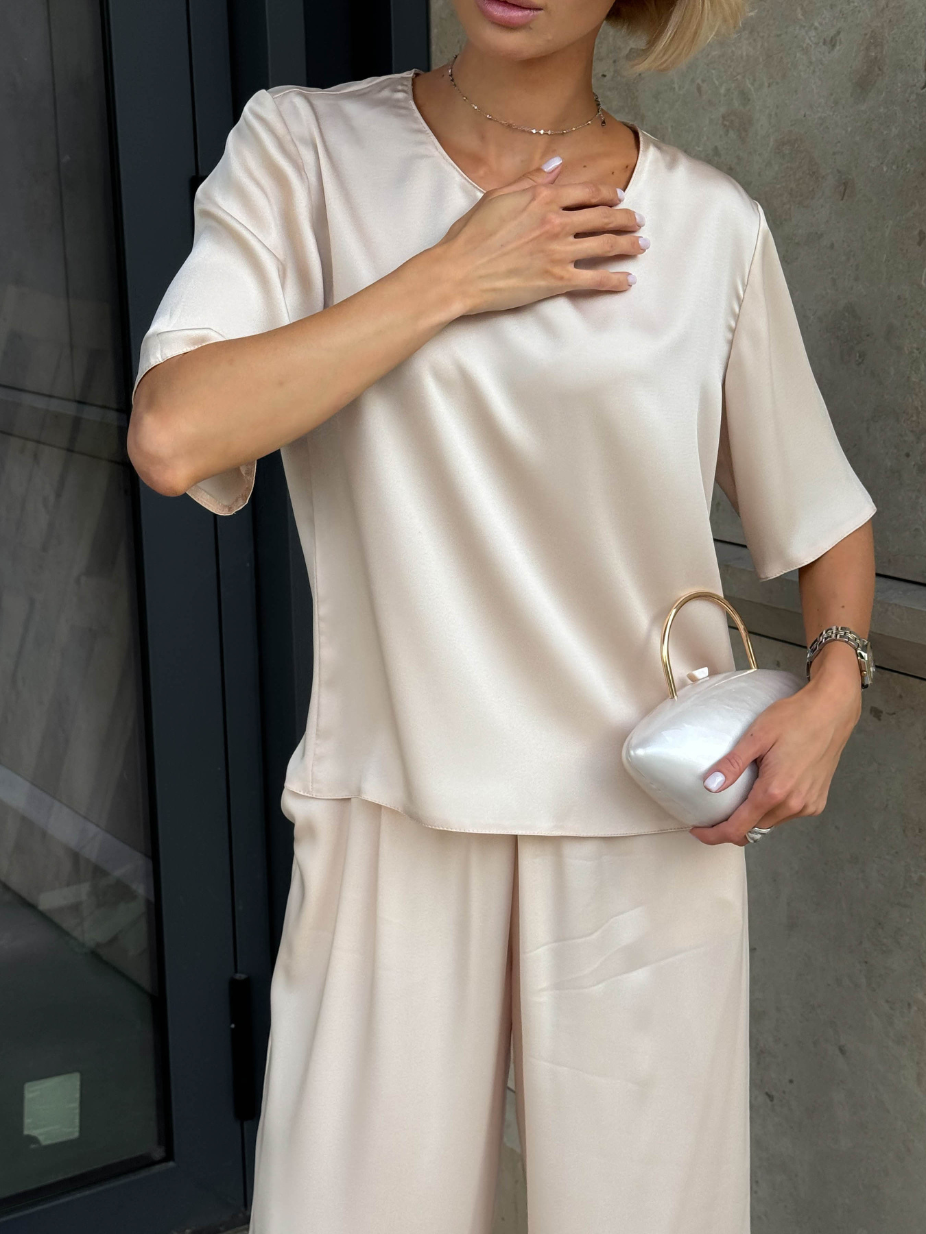 Блуза Jadone Fashion модель Kapriz_bej Фото