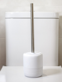 Ершик для унитаза белый Boston MBM MY HOME модель BA-06 WHITE Фото