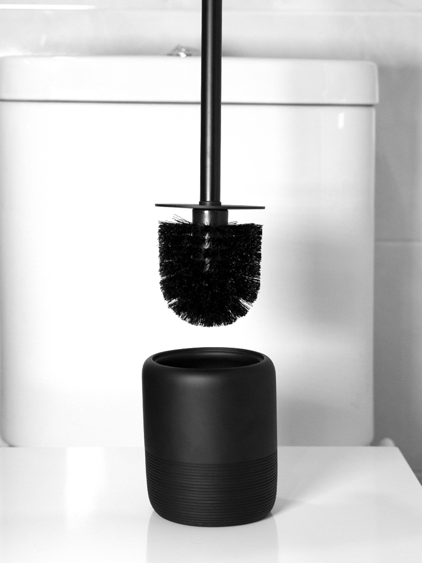 Ершик для унитаза черный Boston MBM HOME модель BA-06 BLACK Фото