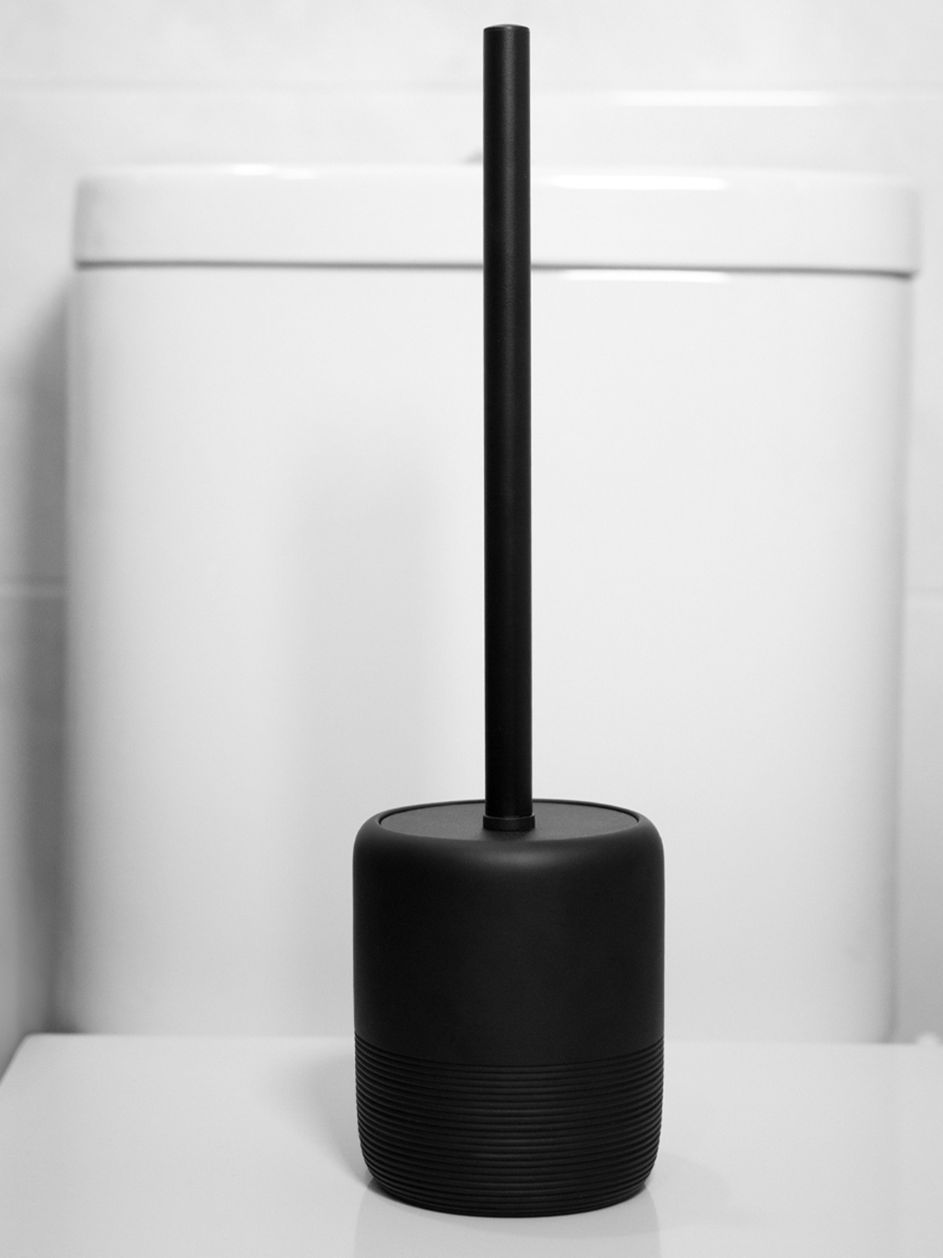 Ершик для унитаза черный Boston MBM HOME модель BA-06 BLACK Фото