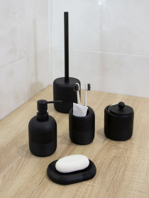 Ершик для унитаза черный Boston MBM HOME модель BA-06 BLACK Фото