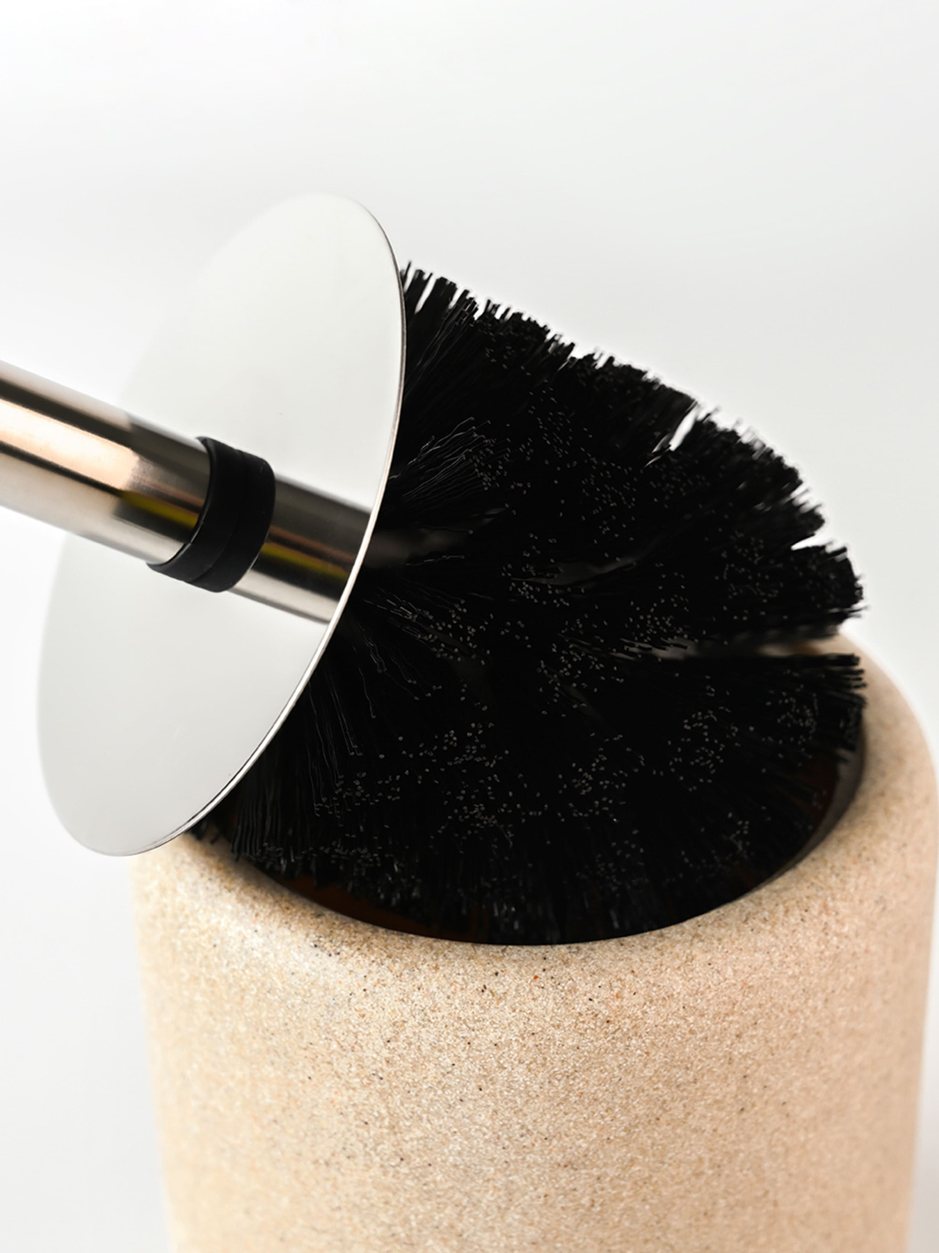 Ершик для унитаза бежевый Boston MBM MY HOME модель BA-06 BEIGE Фото