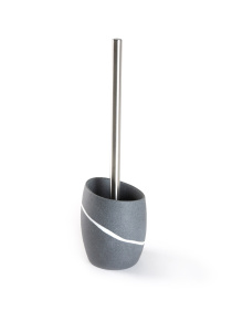 Йоржик для унітазу сірий Crimea MBM HOME модель BA-14 GRAY Фото