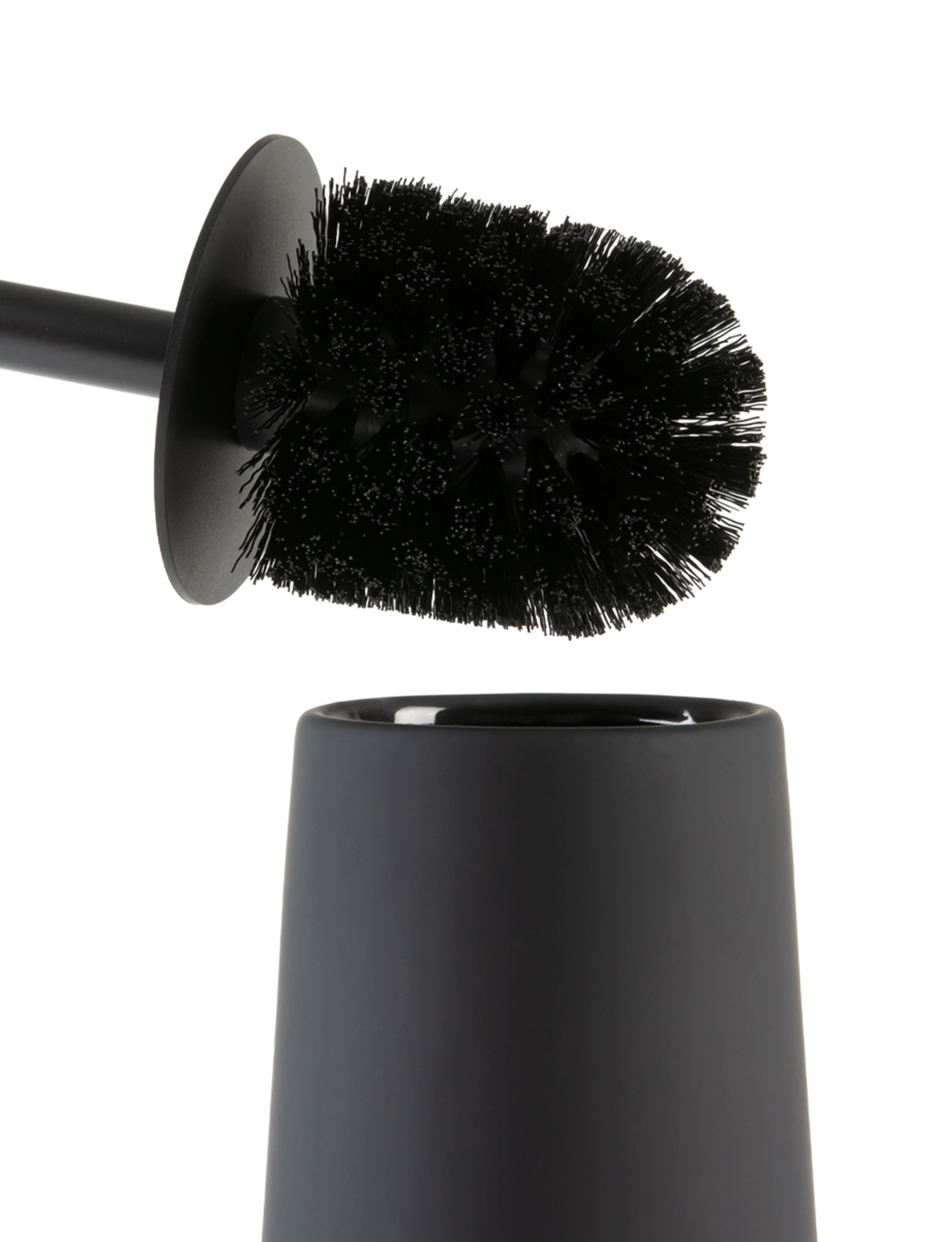 Ершик для унитаза черный Jersey MBM HOME модель BA-18 BLACK Фото