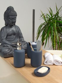 Ершик для унитаза серый Milan MBM MY HOME модель BA-25 GRAY Фото