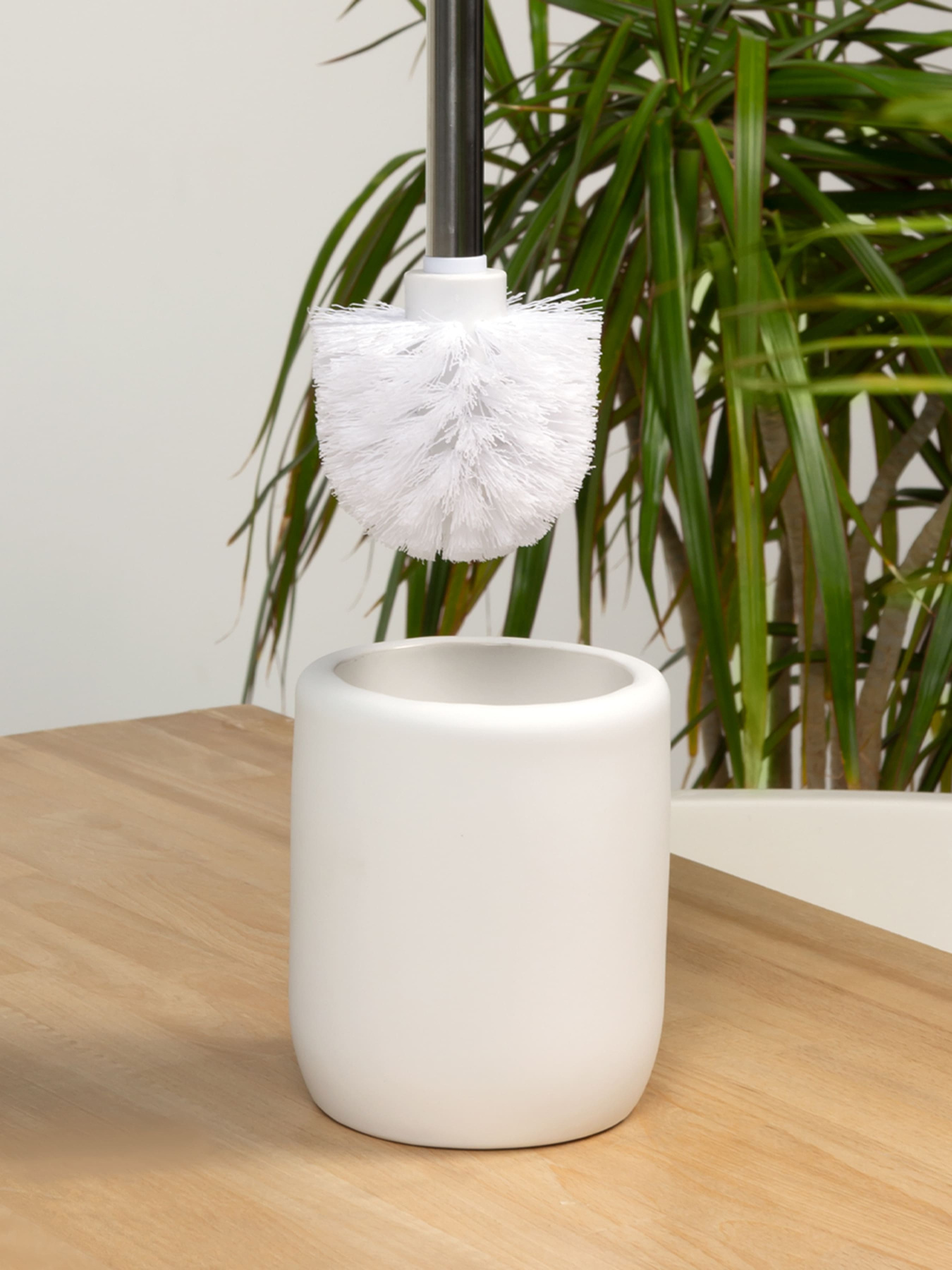 Ершик для унитаза белый Milan MBM HOME модель BA-25 WHITE Фото