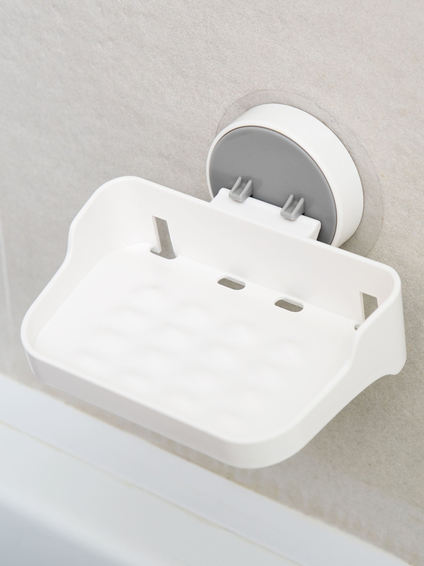 Мыльница клейкая белая MBM MY HOME модель BP-4 WHITE Фото