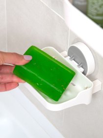 Мыльница клейкая белая MBM HOME модель BP-4 WHITE Фото