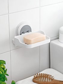 Мыльница клейкая белая MBM HOME модель BP-4 WHITE Фото