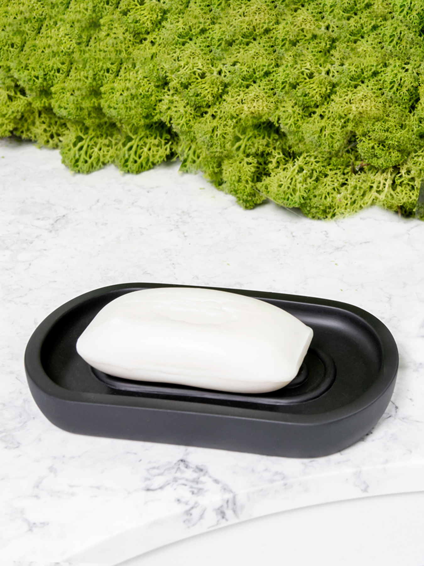 Мыльница черная Richmond MBM MY HOME модель BA-07 BLACK Фото