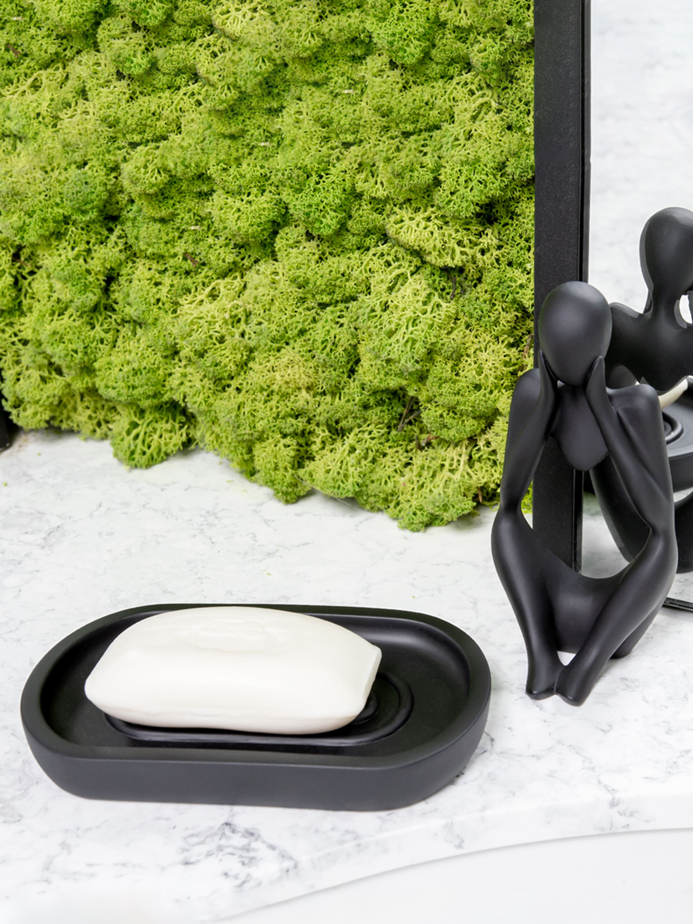 Мыльница черная Richmond MBM MY HOME модель BA-07 BLACK Фото