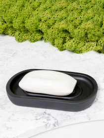 Мыльница черная Richmond MBM HOME модель BA-07 BLACK Фото