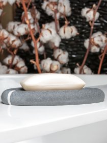 Мыльница серая Crimea MBM MY HOME модель BA-11 GRAY Фото