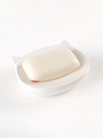 Мыльница белая Cute Cat MBM MY HOME модель BA-20 WHITE Фото