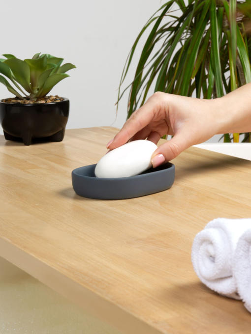 Мыльница серая Milan MBM MY HOME модель BA-24 GRAY Фото