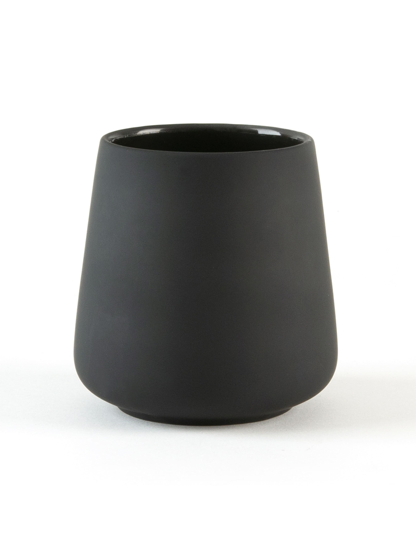 Підставка для зубних щіток та пасти чорна Jersey MBM HOME модель BA-16 BLACK Фото