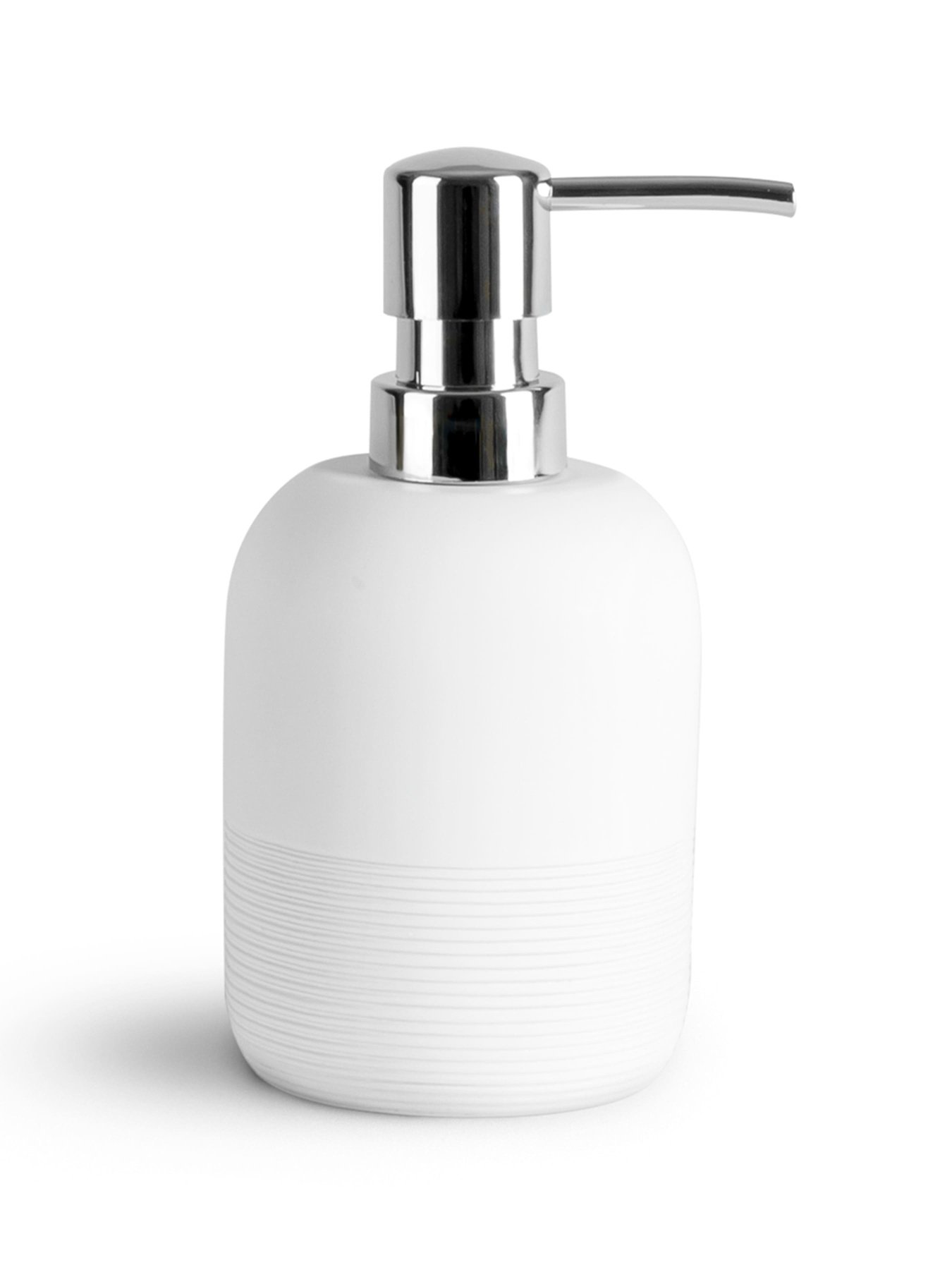 Диспенсер для рідкого мила білий Boston MBM HOME модель BA-04 WHITE Фото