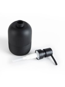 Диспенсер для жидкого мыла черный Boston MBM MY HOME модель BA-04 BLACK Фото