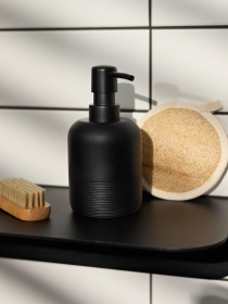 Диспенсер для жидкого мыла черный Boston MBM HOME модель BA-04 BLACK Фото