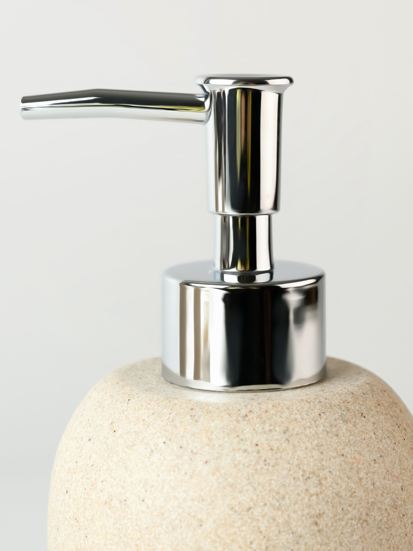 Диспенсер для жидкого мыла бежевый Boston MBM MY HOME модель BA-04 BEIGE Фото