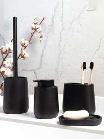 Диспенсер для жидкого мыла черный Richmond MBM HOME модель BA-09 BLACK Диспенсер для жидкого мыла черный Richmond MBM HOME модель BA-09 BLACK Фото