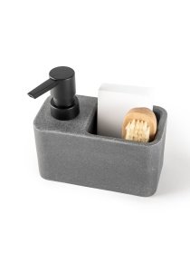 Органайзер с дозатором универсальный серый MBM MY HOME модель BA-15 GRAY Фото