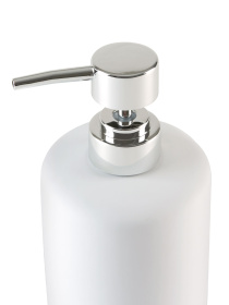 Диспенсер для рідкого мила білий Milan MBM HOME модель BA-23 WHITE Фото