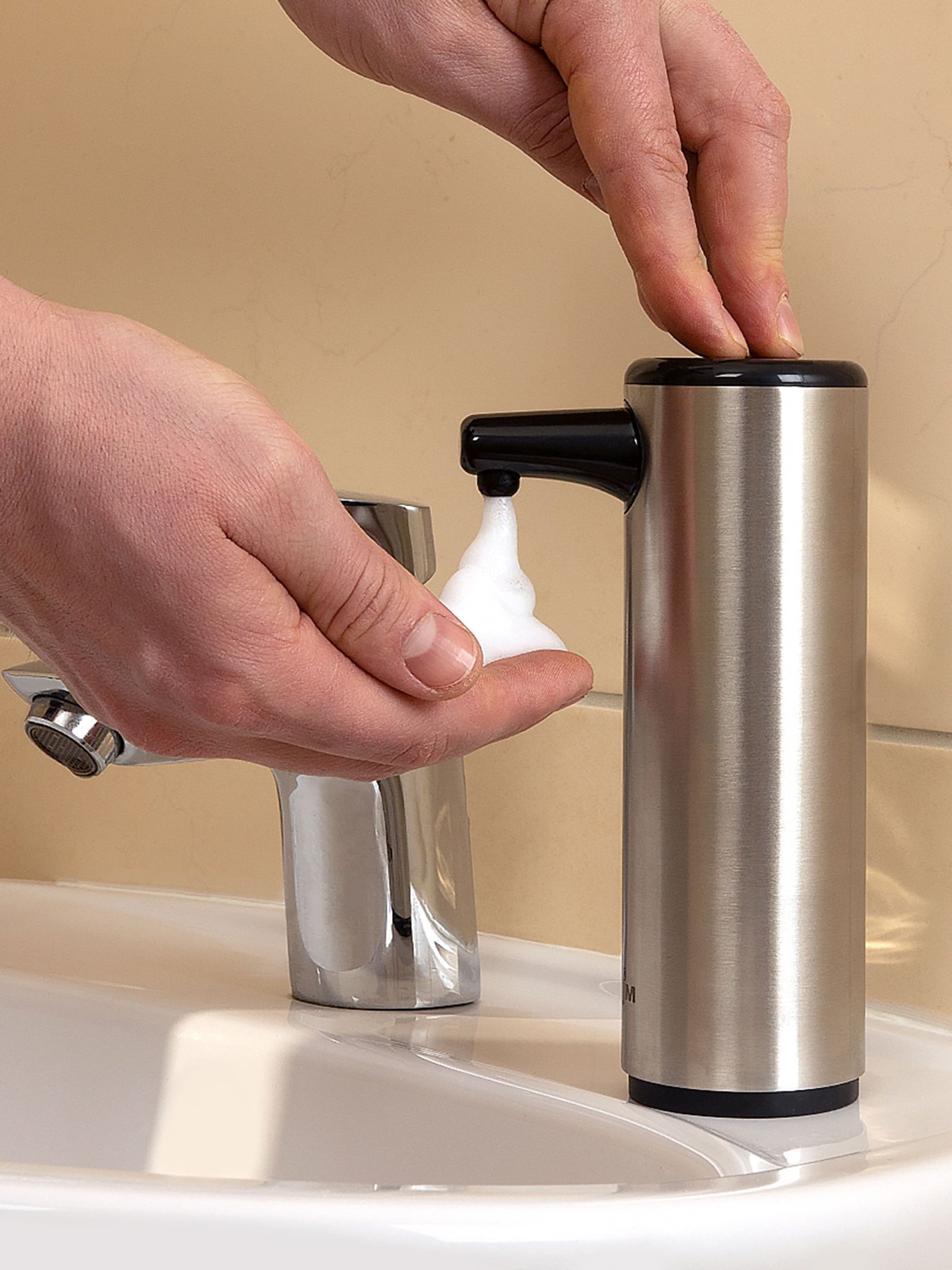 Диспенсер для жидкого мыла пенообразующий MBM MY HOME модель BA-26 SS Фото