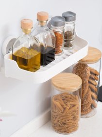 Полка клеящаяся белая MBM MY HOME модель BP-3 WHITE Фото