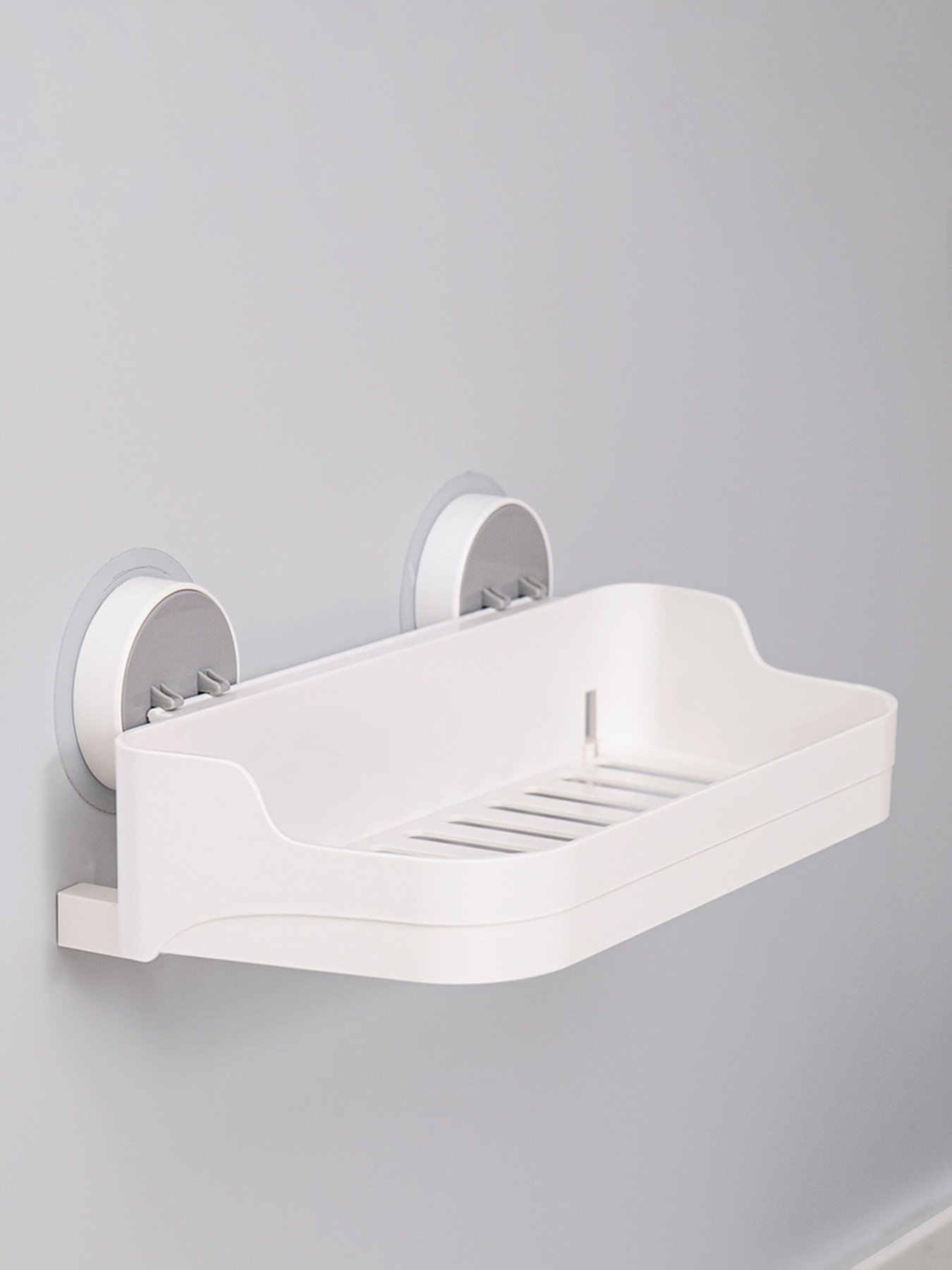 Полиця клейка біла MBM HOME модель BP-3 WHITE Фото