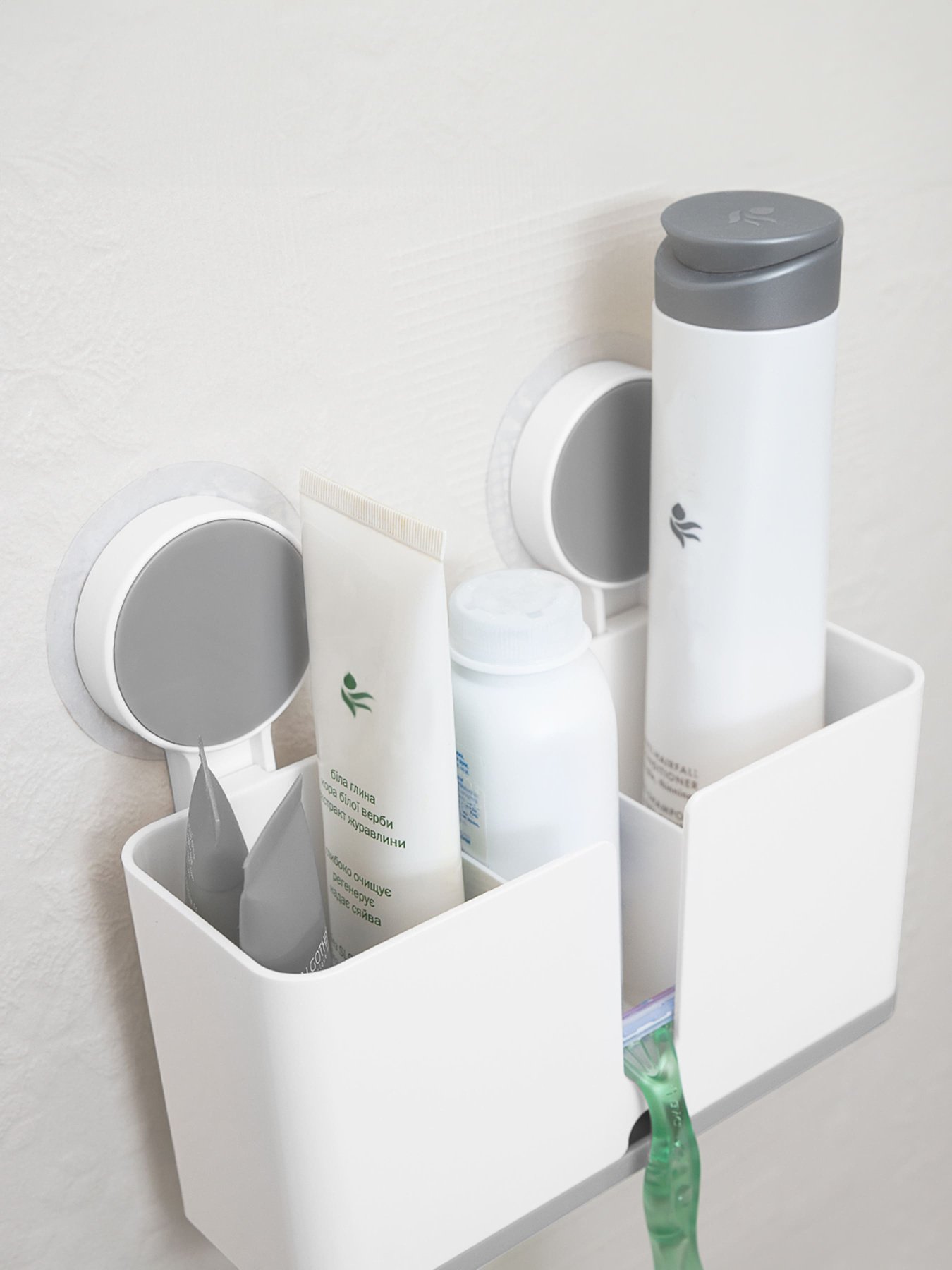 Полка клеящаяся глубокая белая MBM MY HOME модель BP-7 WHITE Фото