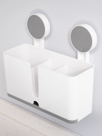 Полка клеящаяся глубокая белая MBM MY HOME модель BP-7 WHITE Фото