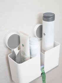 Полиця клейка глибока біла MBM HOME модель BP-7 WHITE Фото