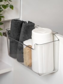 Полка подвесная глубокая прозрачная Hang MBM MY HOME модель FH-38 T Фото