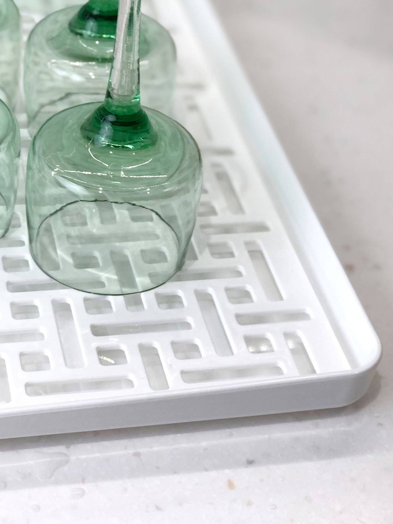 Сушилка для посуды с поддоном белая MBM MY HOME модель DR-04 WHITE Фото