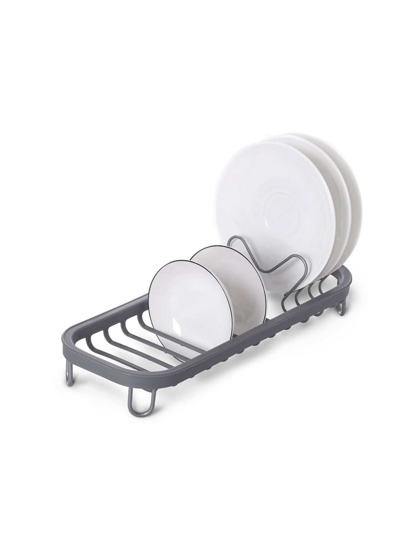 Сушарка для посуду сіра MBM MY HOME Модель DR-05 GRAY Фото