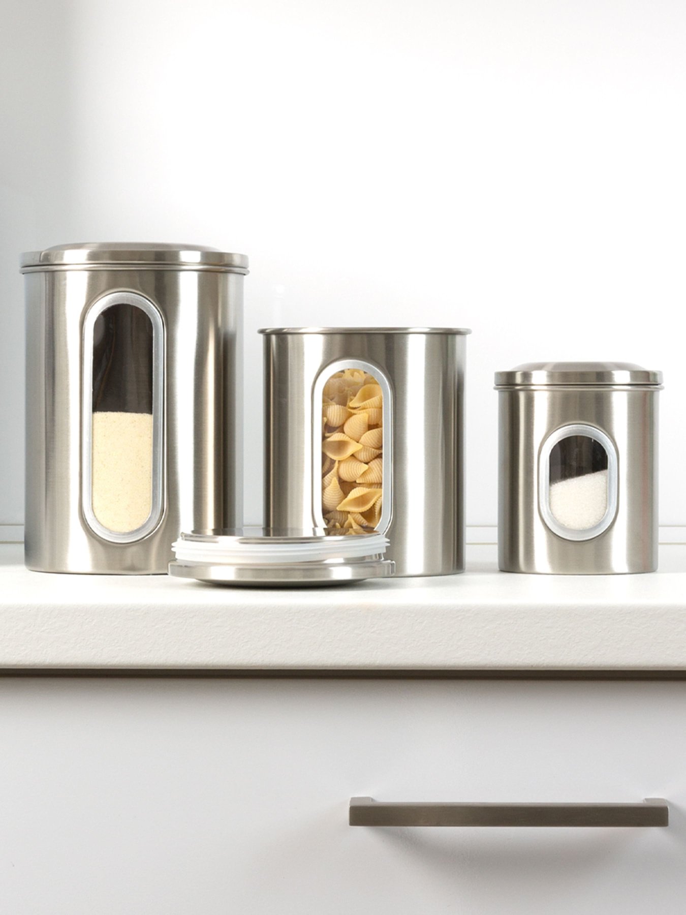 Емкость для хранения из нержавеющей стали MBM HOME модель KP-26 SS Фото