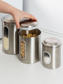 Емкость для хранения из нержавеющей стали MBM HOME модель KP-26 SS Емкость для хранения из нержавеющей стали MBM HOME модель KP-26 SS Фото