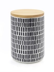 Ємність для зберігання з візерунком сіра/дерево MBM HOME модель KP-16 M GRAY/WOOD Ємність для зберігання з візерунком сіра/дерево MBM HOME модель KP-16 M GRAY/WOOD Фото