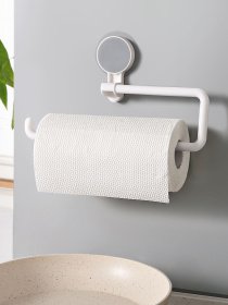 Держатель для бумажных полотенец клеящийся MBM HOME модель BP-10 WHITE Фото