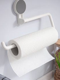 Держатель для бумажных полотенец клеящийся MBM HOME модель BP-10 WHITE Фото