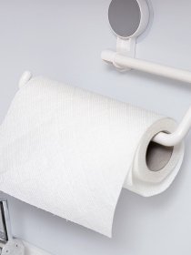 Держатель для бумажных полотенец клеящийся MBM HOME модель BP-10 WHITE Фото