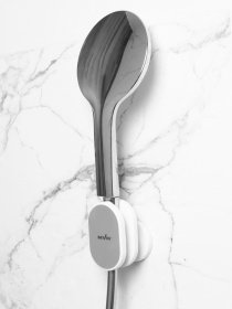 Держатель для душевой лейки клеящийся MBM MY HOME модель BP-27 WHITE/GRAY Фото